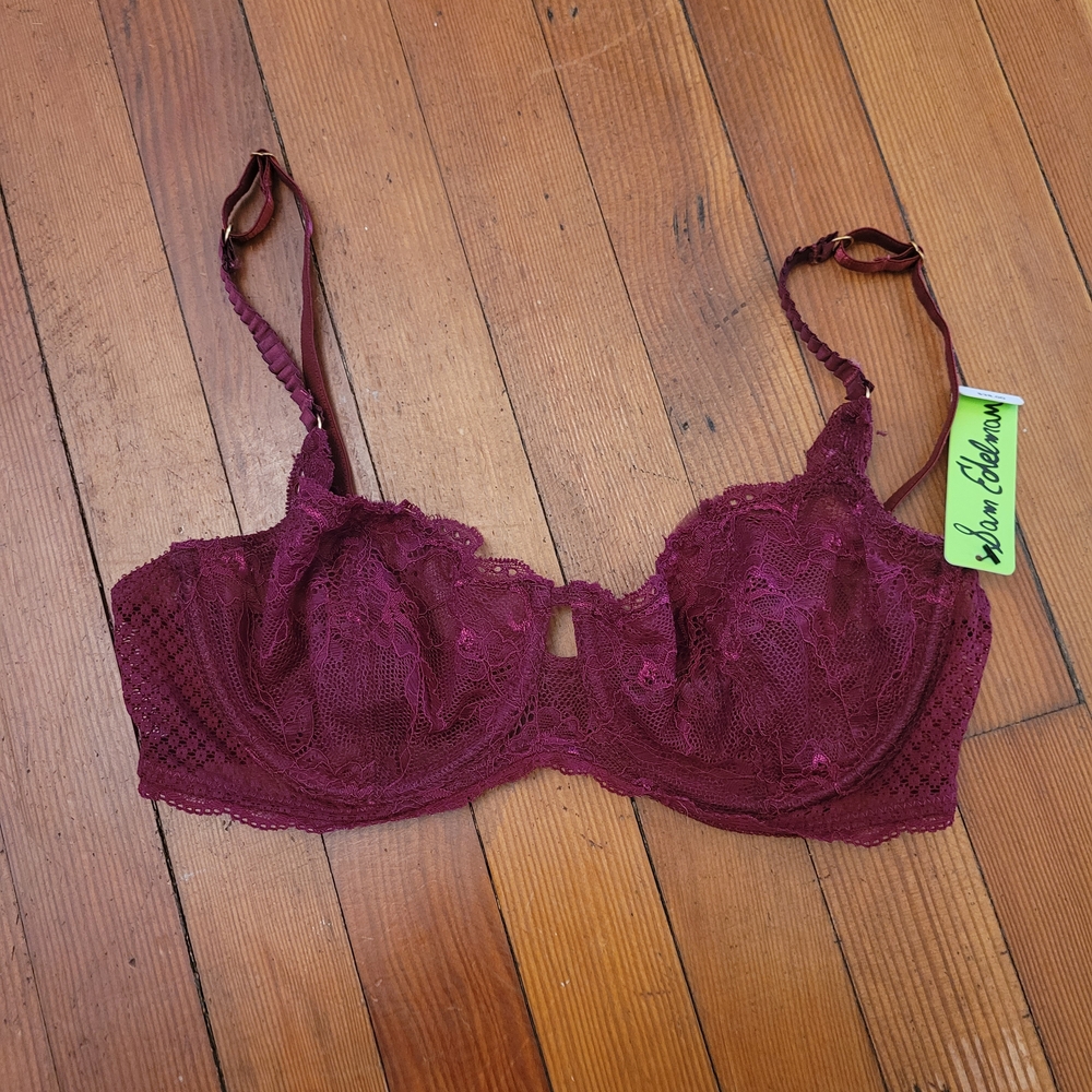 Sam Edelman Purple Underwire Bra Intimates